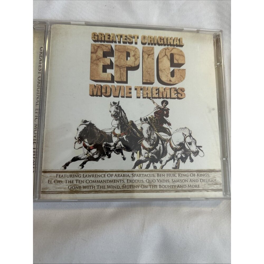 GREATEST ORIGINAL EPIC MOVIE THEMES Self-Titled (2013) Film Theme Music CD Mint - Picture 2 of 9